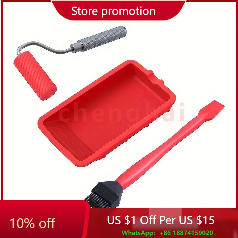 Silicone Glue Roller with Tray - đánh giá và giá Woodworking Projects Art
