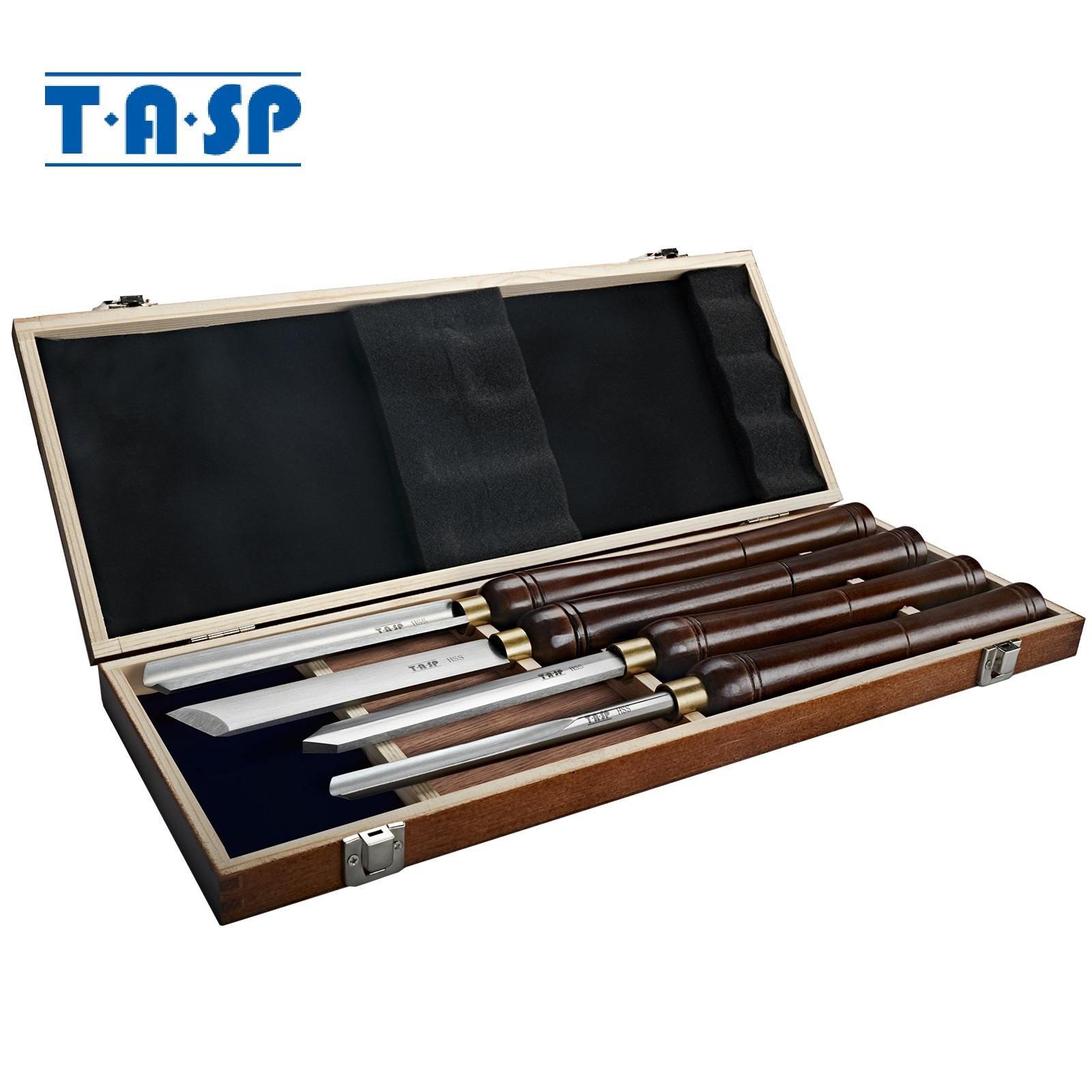 TASP 4pcs HSS Woodturning Chis - đánh giá và giá Skew Chisel Wood