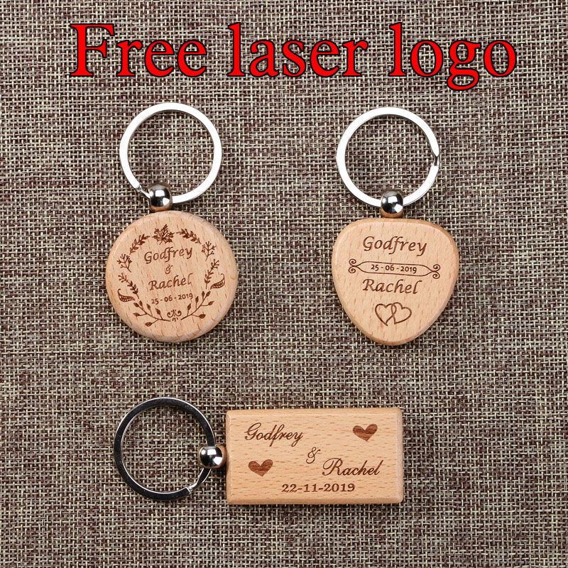 Custom Wooden Keychain Laser E - đánh giá và giá Woodworking Logo