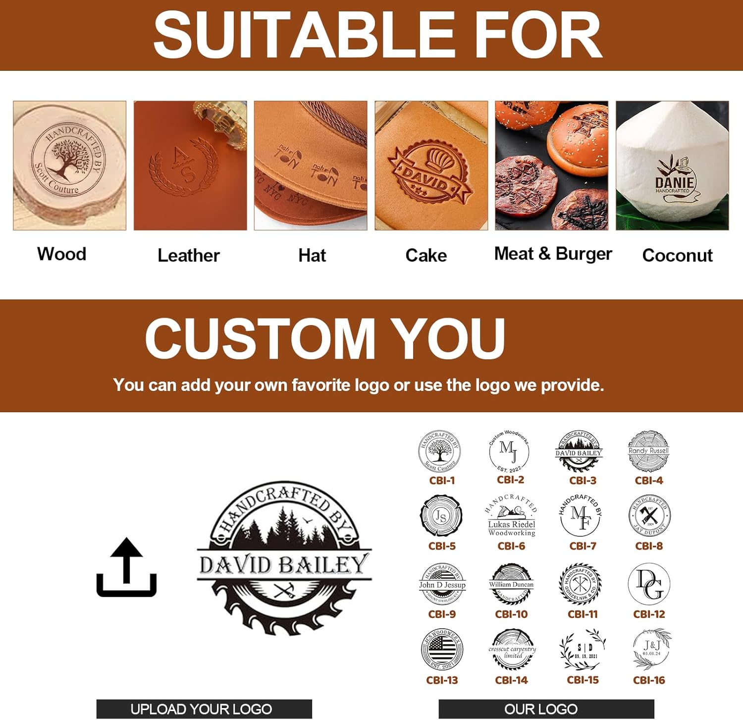 Custom Electric Branding Iron  - đánh giá và giá Woodworking Logo