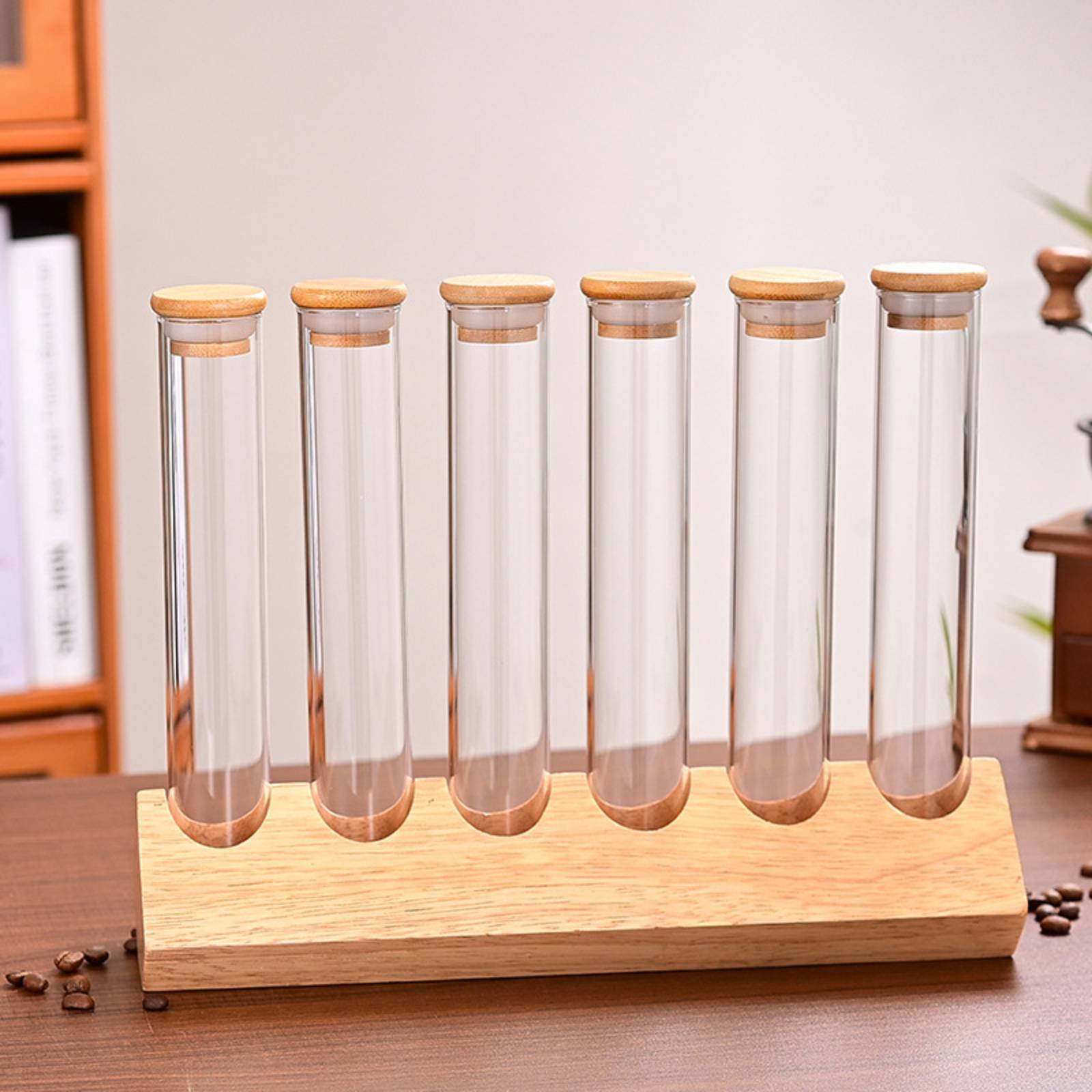 Glass Tube Container Set with  - đánh giá và giá Woodworking Show