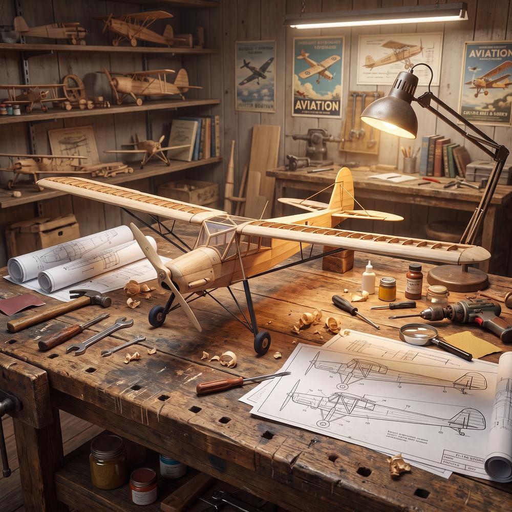 FI-156 500mm Vintage Balsa Woo - đánh giá và giá Woodworking Show