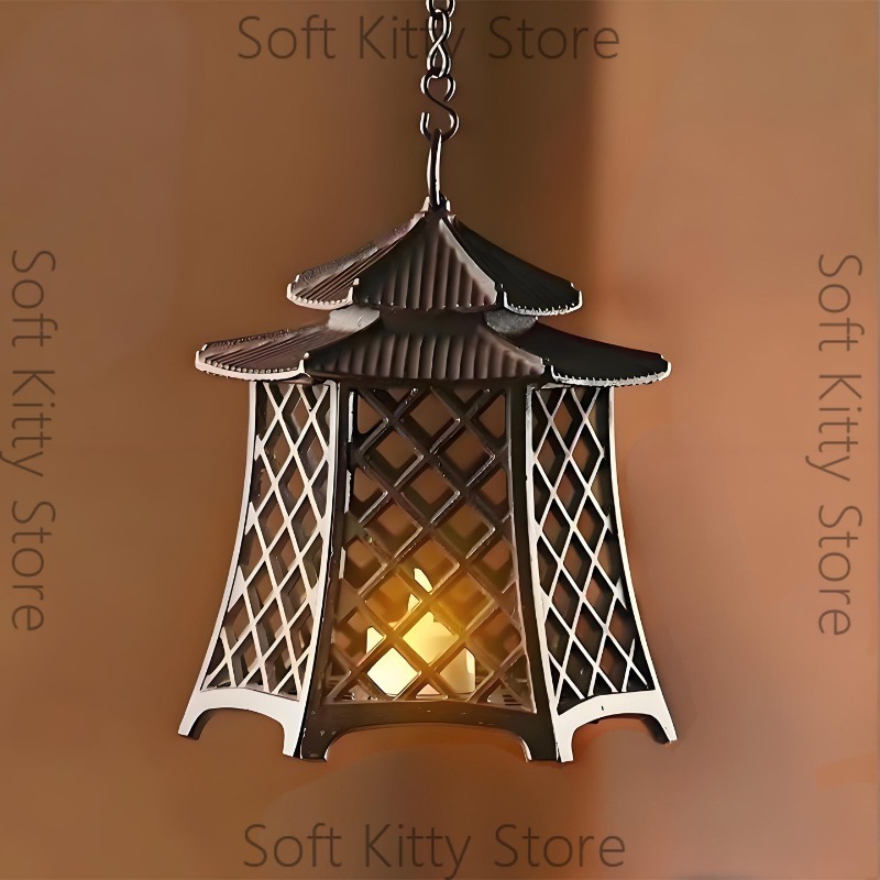 Cast iron lamp hollow candlest - đánh giá và giá Zen Woodworking