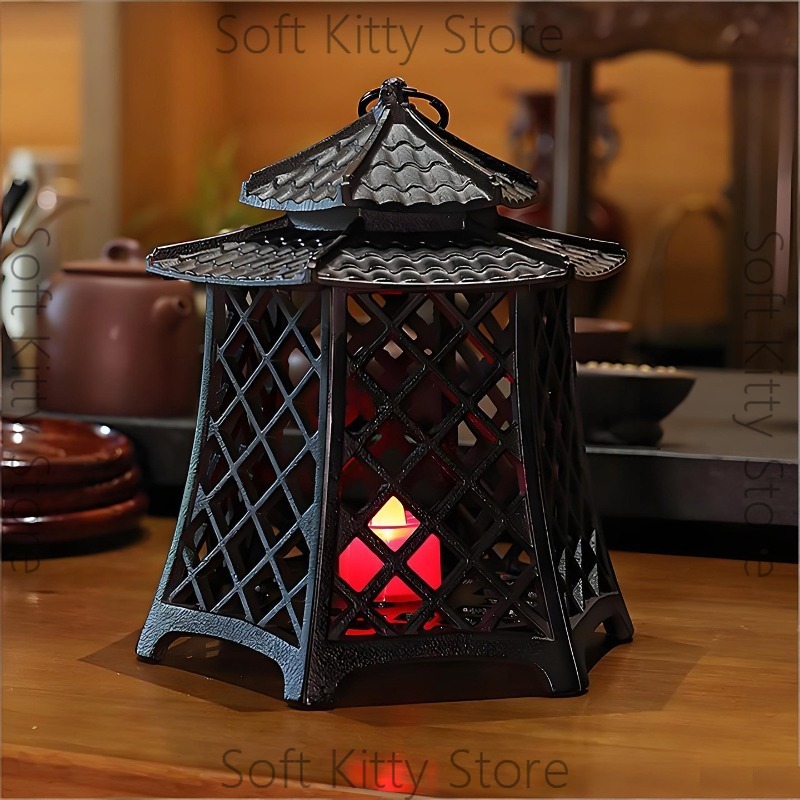 Cast iron lamp hollow candlest - đánh giá và giá Zen Woodworking