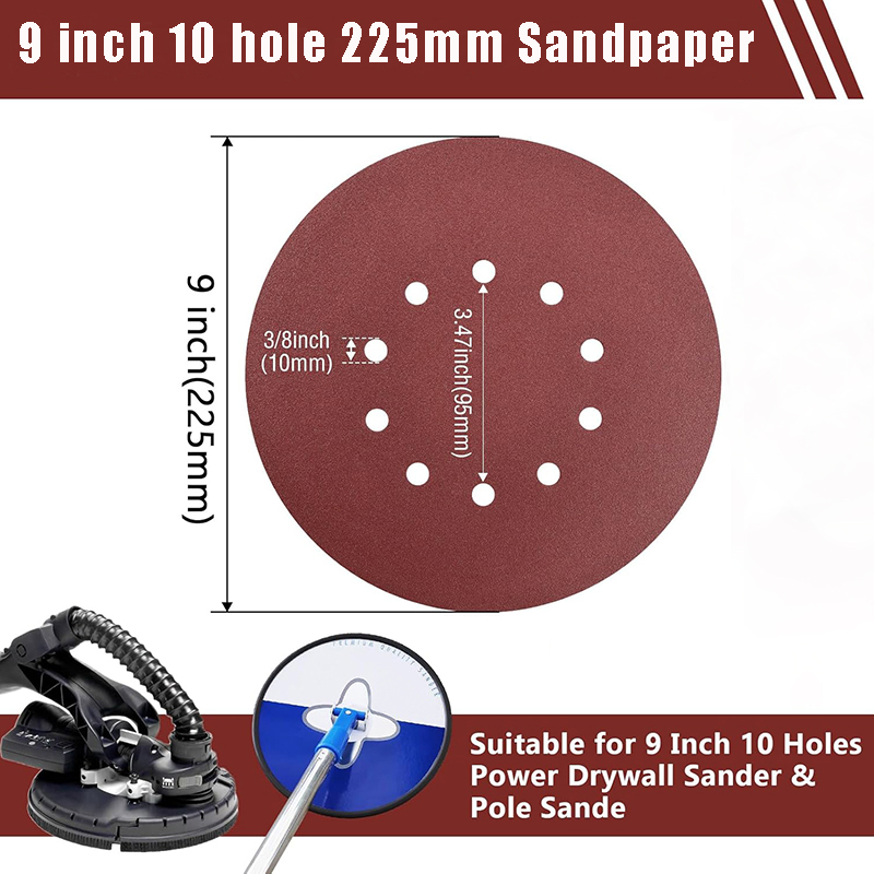 20 Pcs 9 Inch 225mm10 Hole Wal - đánh giá và giá Woodworking Wallpaper