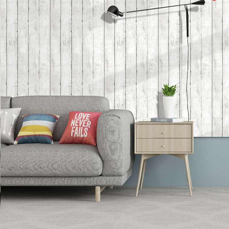 Ivory white retro imitation wo - đánh giá và giá Woodworking Wallpaper