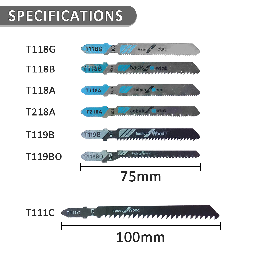 35-Piece Jigsaw Blade Set, Mix - đánh giá và giá Woodworking Saw