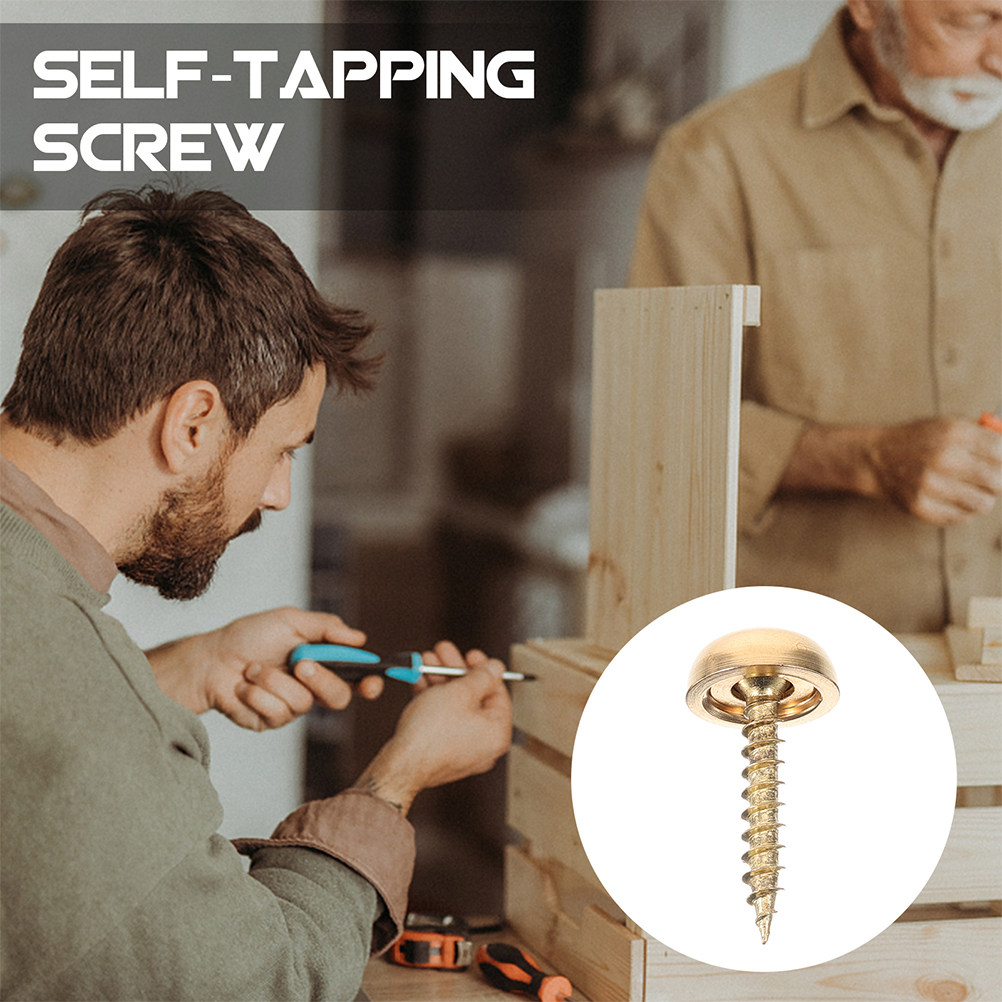 8Pcs Decorative Cap Screws Bra - đánh giá và giá Woodworking Projects Art
