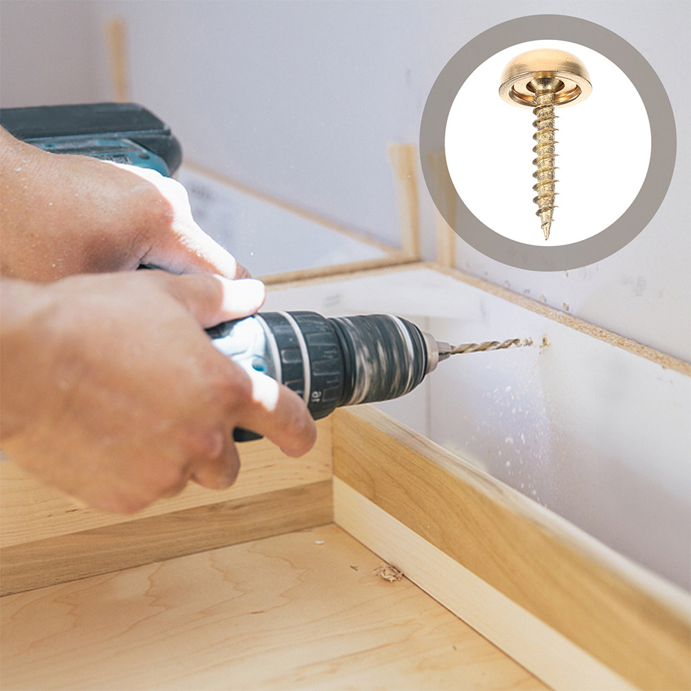 8Pcs Decorative Cap Screws Bra - đánh giá và giá Woodworking Projects Art